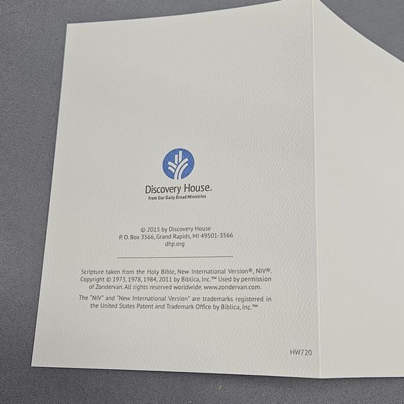 Pack Of 7 Religious Expanding Christmas Cards & Envelopes By Discovery House - Picture 7 of 7